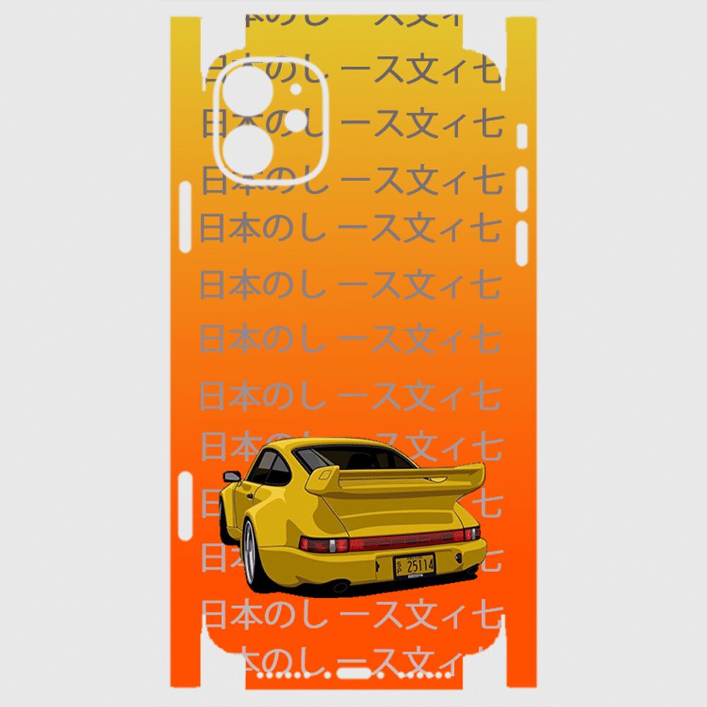 iPhone 11 Telefon Kaplama - Porsche 911 JDM