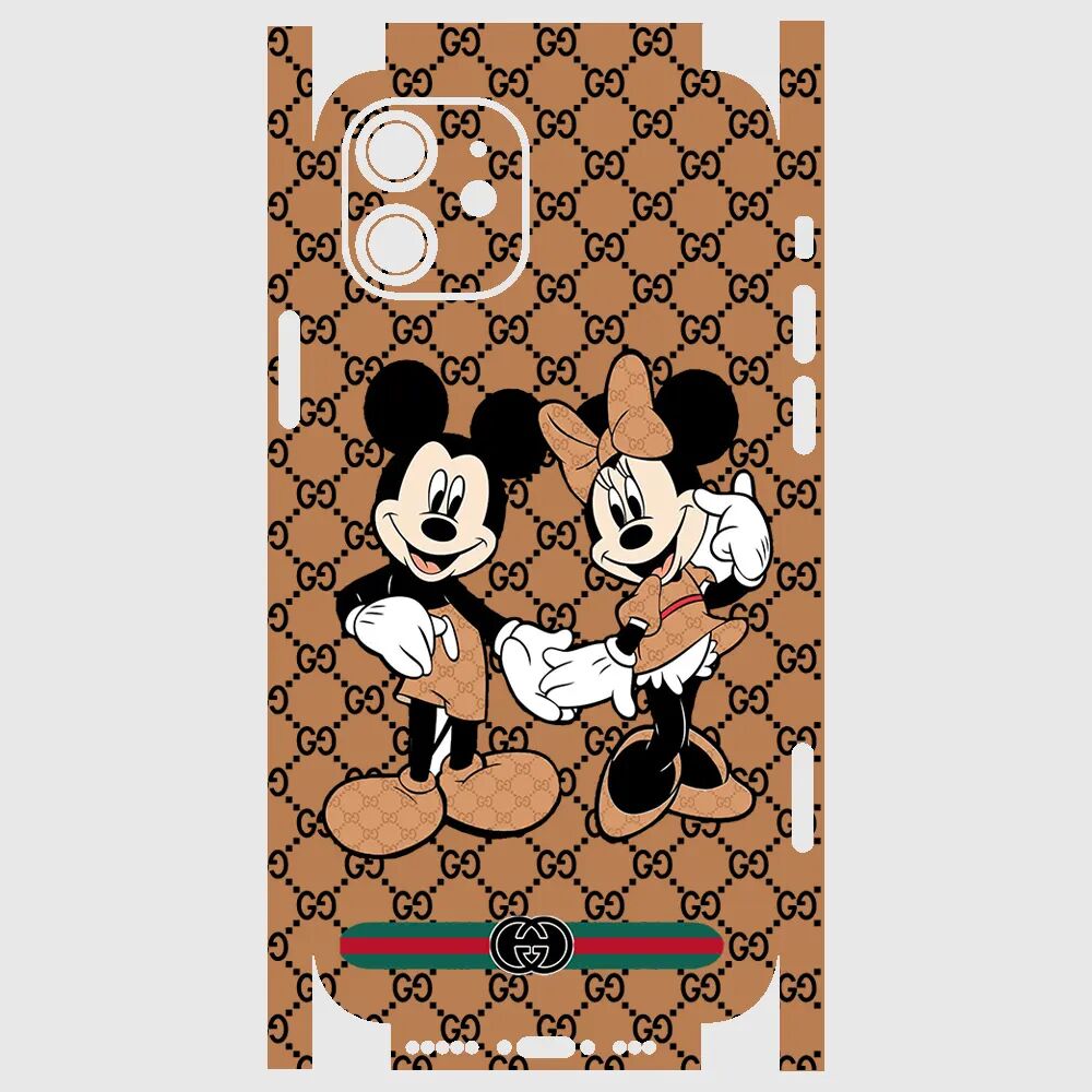 iPhone 12 Mini Telefon Kaplama - Mickey Çift